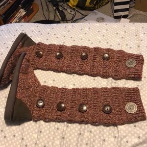 Knee high knit Muk Luks